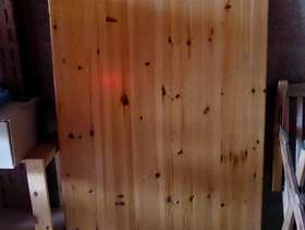 Freecycle Large Pine table top no legs