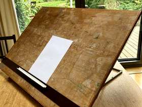 Freecycle Parrellel motion drawing board