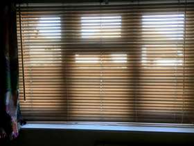 Freecycle Wooden venetian blind
