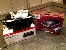 Freecycle Canon iP3600 Printer & Epson V500 Scanner & ink jet ...