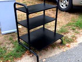 Freecycle Black 3-shelf unit
