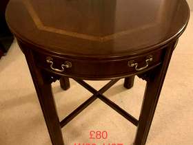 Freecycle Mahogany side table
