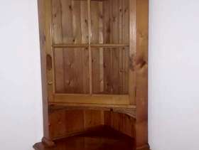 Freecycle Antique Corner cabinet