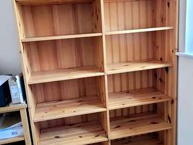 Freecycle Solid wood bookcase