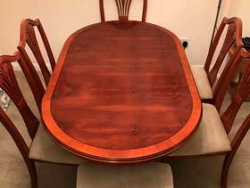 Freecycle Dining table and chairs