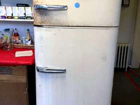 Freecycle Antique refrigerator