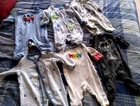 Freecycle Newborn sleepsuits