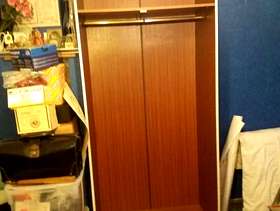 Freecycle Modern wardrobe no doors