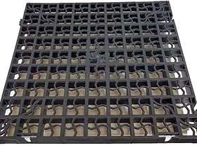 Freecycle Black plastic paving driveway grid