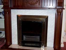 Freecycle Wooden Fire Surround