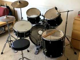 Freecycle Sonix Drum kit plus extra cymbal boom