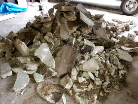 Freecycle Free concrete chunks
