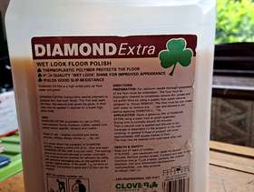 Freecycle Diamond Extra Wet Look Floor Polish (Opened and partly used)