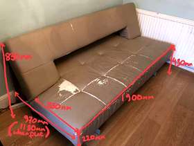 Freecycle Sofa bed
