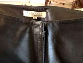 Freecycle PRELOVED Ladies 100% Leather Trousers - Autonomy Collection - Size ...