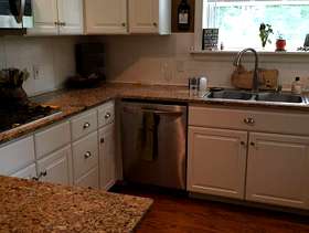 Freecycle Granite countertops