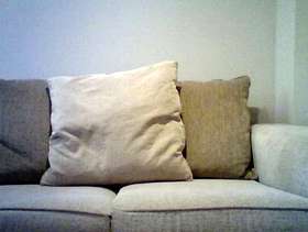 Freecycle 2 seater rubix design dfs sofa