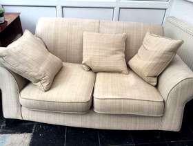 Freecycle Comfy 2 seater sofa. A couple of marks but generally ...