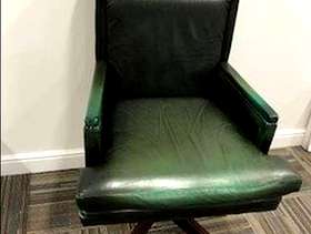Freecycle Leather office chair