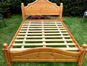 Freecycle Pine bedstead