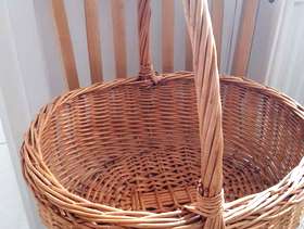 Freecycle Wicker basket
