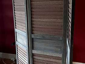 Freecycle Wooden slatted screen