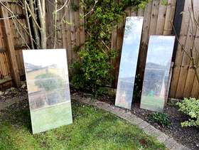 Freecycle Garden mirrors