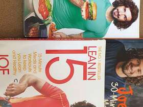Freecycle 3 Joe Wicks cook books