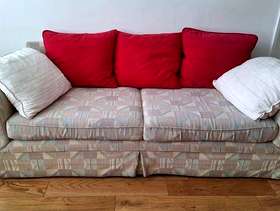 Freecycle IKEA Anneberg 3-seater sofa with scatter cushions