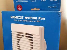 Freecycle Manrose NVF 100 Extractor Fan - With Timer