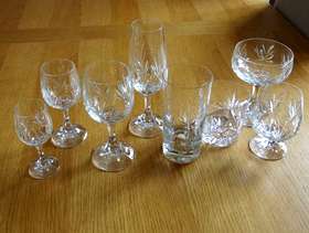 Freecycle Crystal glass collection