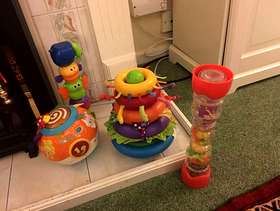 Freecycle Vtech and Lamaze baby toys