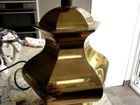 Freecycle Brass lamp base