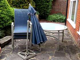 Freecycle Patio set