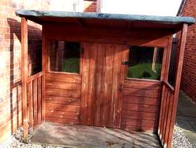 Freecycle Kids wooden playhouse