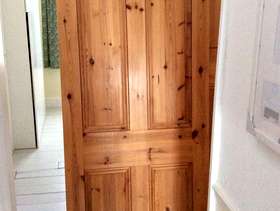 Freecycle Two solid pine doors