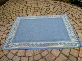 Freecycle Two identical blue rugs