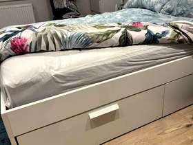 Freecycle Double bed frame (plus mattress optional)