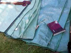 Freecycle Plastic cover for 4 or 5 shelf greenhouse/cool frame