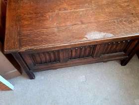 Freecycle Old storage chest