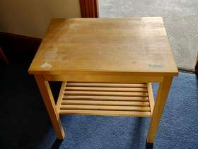 Freecycle Bedside table
