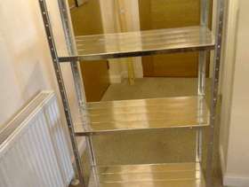 Freecycle Metal shelves for shed or garage