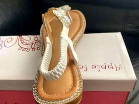Freecycle Pair of Size 7 Diamonte Sandals