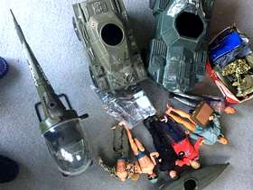 Freecycle Old action men toys