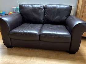Freecycle Two seater leather sofa