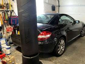 Freecycle RDX F6 6ft Kara Black Free-Standing Punch Bag