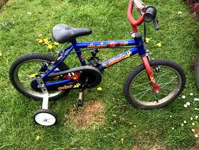 Freecycle 14” bike with stabilisers