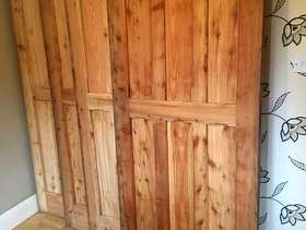 Freecycle 4 unused thick pine doors