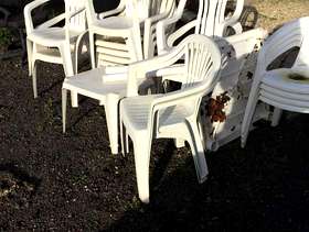 Freecycle Garden chairs and tables