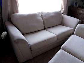 Freecycle 2 x 3 seater cream sofas free